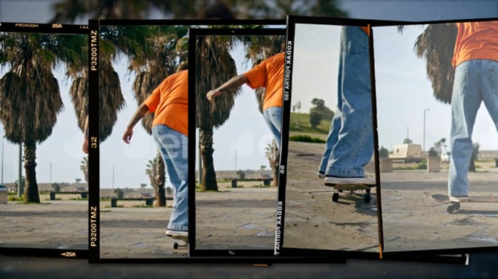 Collage Transition Editable Video Templates - Envato