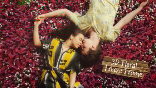 3D Floral Freeze Frame