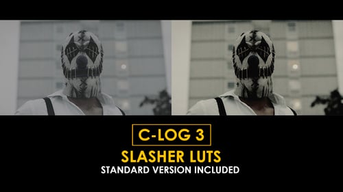 C-Log3 Slasher and Standard LUTs
