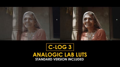 C-Log3 Analogic Lab and Standard Color LUTs