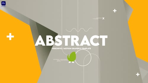 Dynamic Abstract 3D Opener with Modern Typography