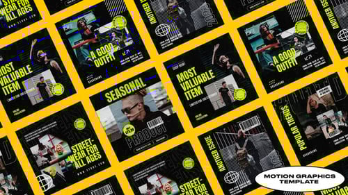 Dynamic Hypebeast Instagram Posts for Streetwear Fashion Promotion