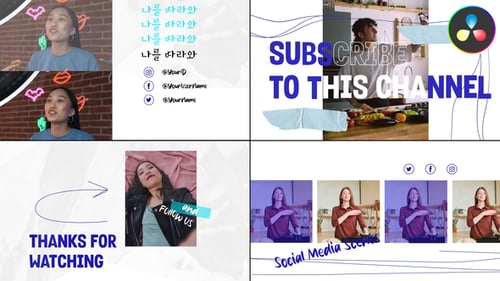 Dynamic Social Media Package for Content Creators