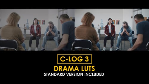 C-Log3 Drama and Standard LUTs