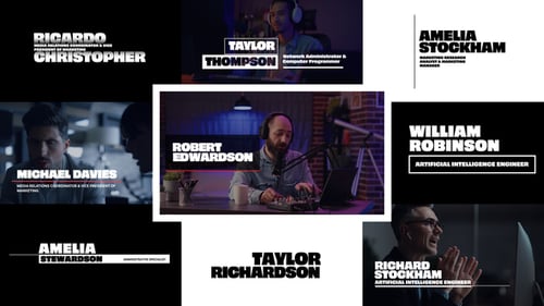 Terços inferiores animados