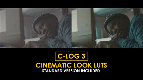 C-Log3 Cinematic Look and Standard LUTs