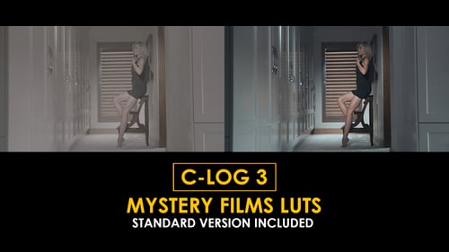 C-Log3 Mystery Film and Standard LUTs