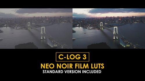 C-Log3 Neo Noir Film and Standard LUTs