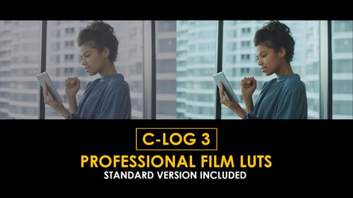 C-Log3 Professional Film and Standard LUTs