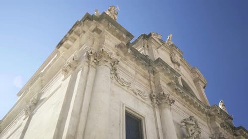 View of Church of Saint Blaise in Dubrovnik