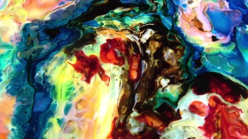 Diffusion abstrakter Farben 197