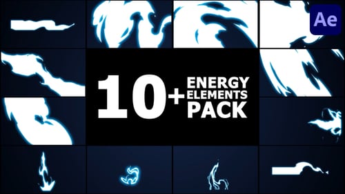 Energy Elements Pack | After Effects
