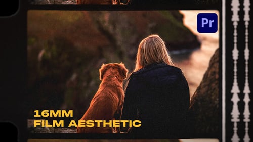 16mm Film Aesthetic Overlays