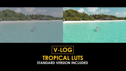 LUT tropicales y estándar de V-Log