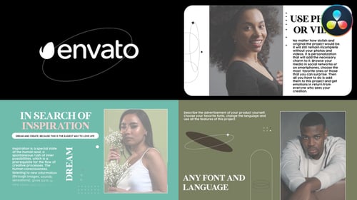 Fashion Promo Presentation for DaVinci Resolve