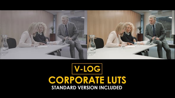 V-Log Color Grading LUTs for Corporate and Business Videos, LUTs ft ...