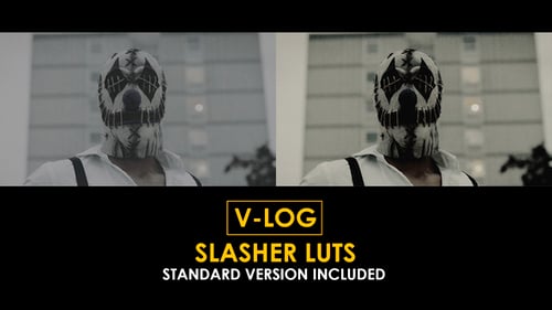V-Log Slasher and Standard Color LUTs