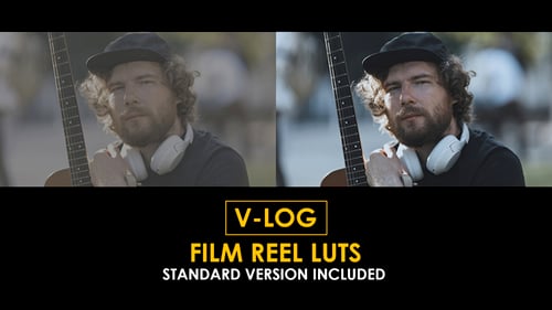 Cinematic Film Look Up Tables for V-Log Footage