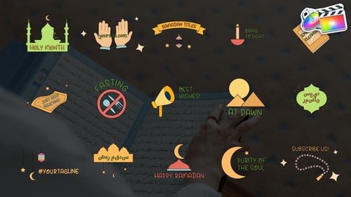 Ramadan Kareem Animated Titles Pack