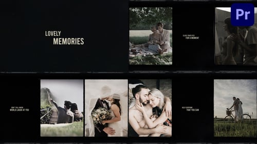 Elegant Filmstrip Photo Memory Slideshow