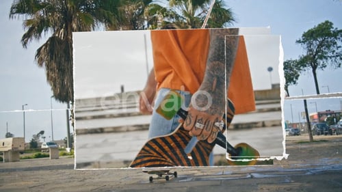 Ripped Paper Transitions