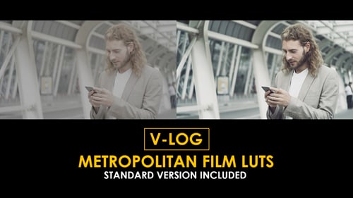 LUTs métropolitaines et standard V-Log