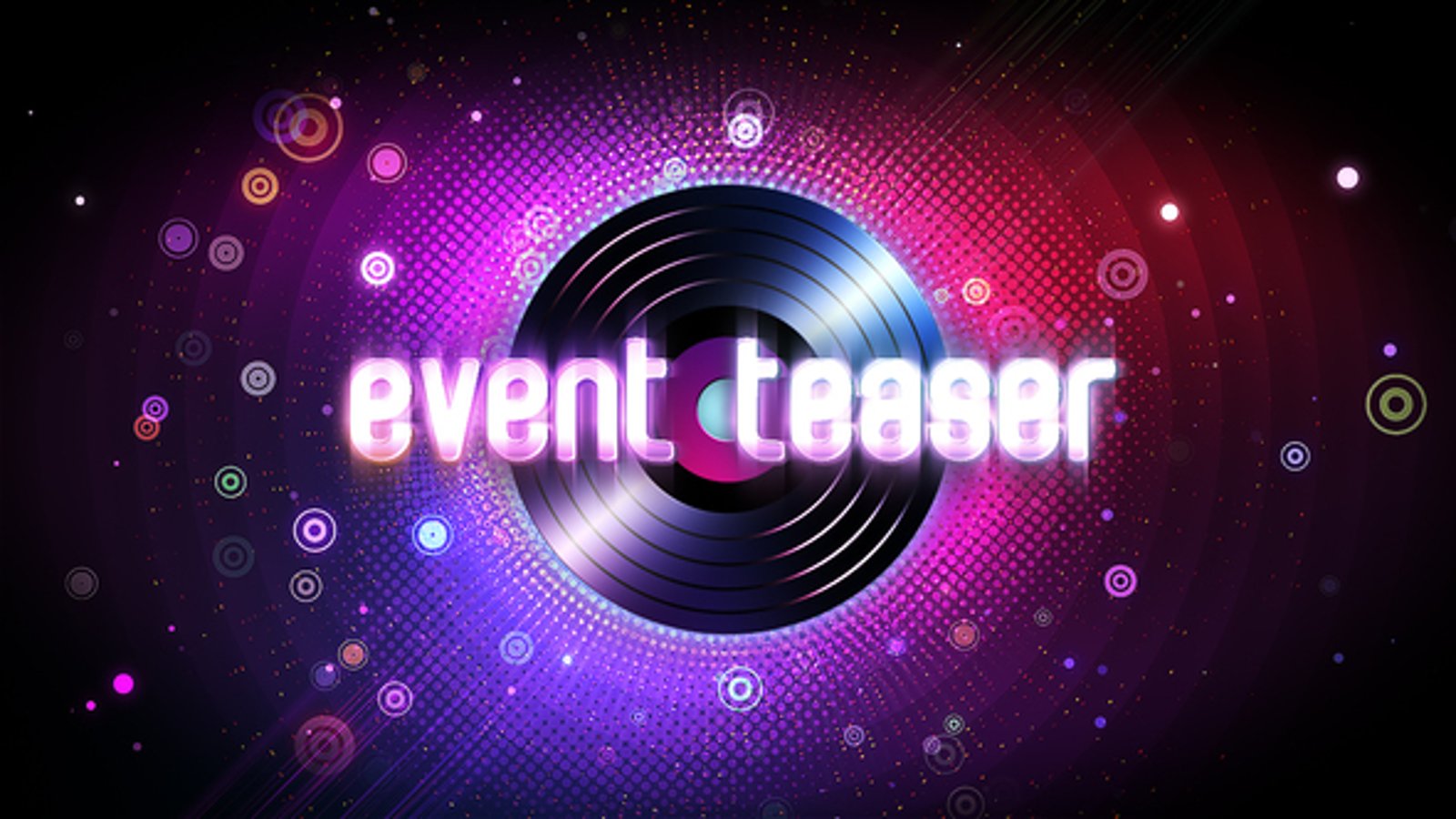 Special Event Teaser, Titles ft. bass & crowd - Envato