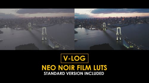 V-Log Neo Noir Film and Standard LUTs