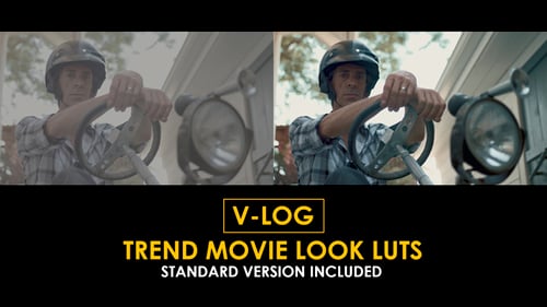 V-Log Trend Movie Look and Standard LUTs
