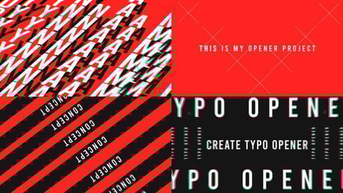 Typographic Intro