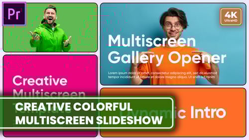 Dynamic Multiscreen Photo Video Gallery