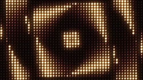 Shimmering Light Grid Display Loop Background