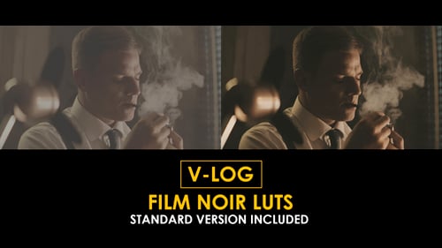 V-Log Film Noir and Standard Color LUTs