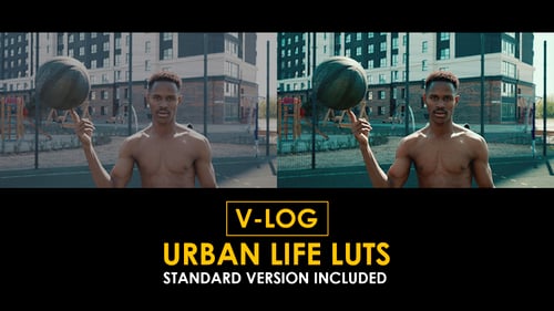 V-Log Urban Life and Standard Color LUTs