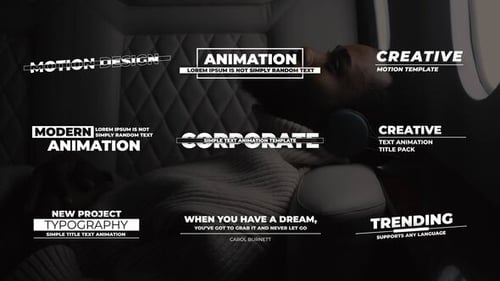 Text Animation | MOGRT