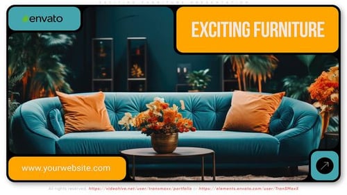 Emocionante presentación de muebles