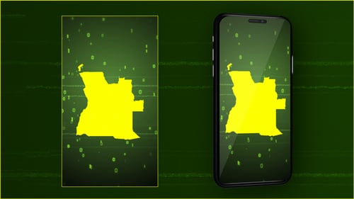 Angola Digital Map Intro - Vertical Video
