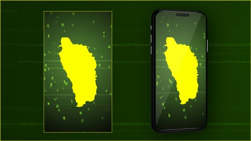 Dominica Digital Map Intro - Vertical Video
