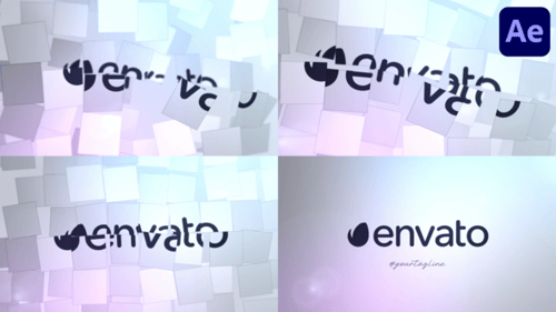 Revelação de quadrados limpos | After Effects