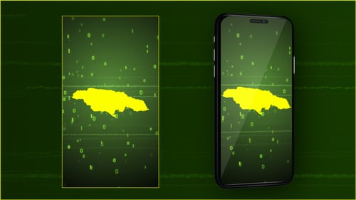 Jamaica Digital Map Intro - Vertical Video
