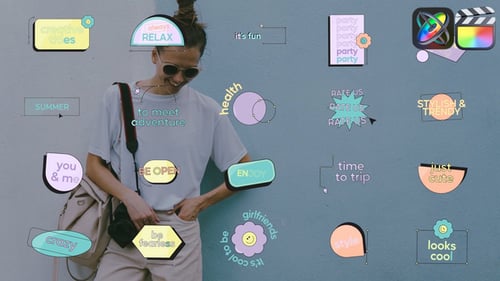 Creative Minimal Titles for FCPX