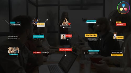 Callout Lower Thirds for DaVinci Resolve