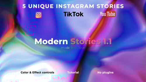 Modern Abstract Vertical Stories for Social Media