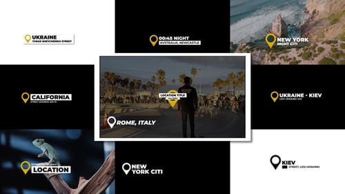 10 Location Titles | MOGRT (PP)