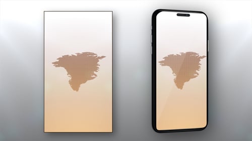 Geometric Dotted Shape Appearing Animation