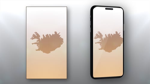 Dotted Country Map Reveal with Modern Light Animation