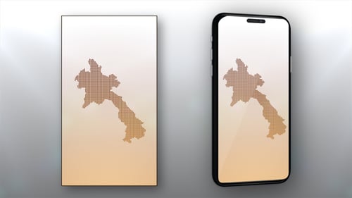 Laos Map Opener — Vertikales Video