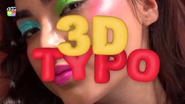 Soft 3D Inflate Typography Animation, Titles ft. 3d & advirtise - Envato