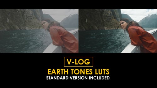 V-Log Earth Tones and Standard LUTs
