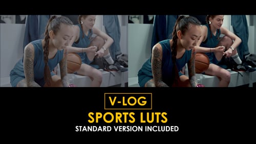V-Log Sport and Standard LUTs